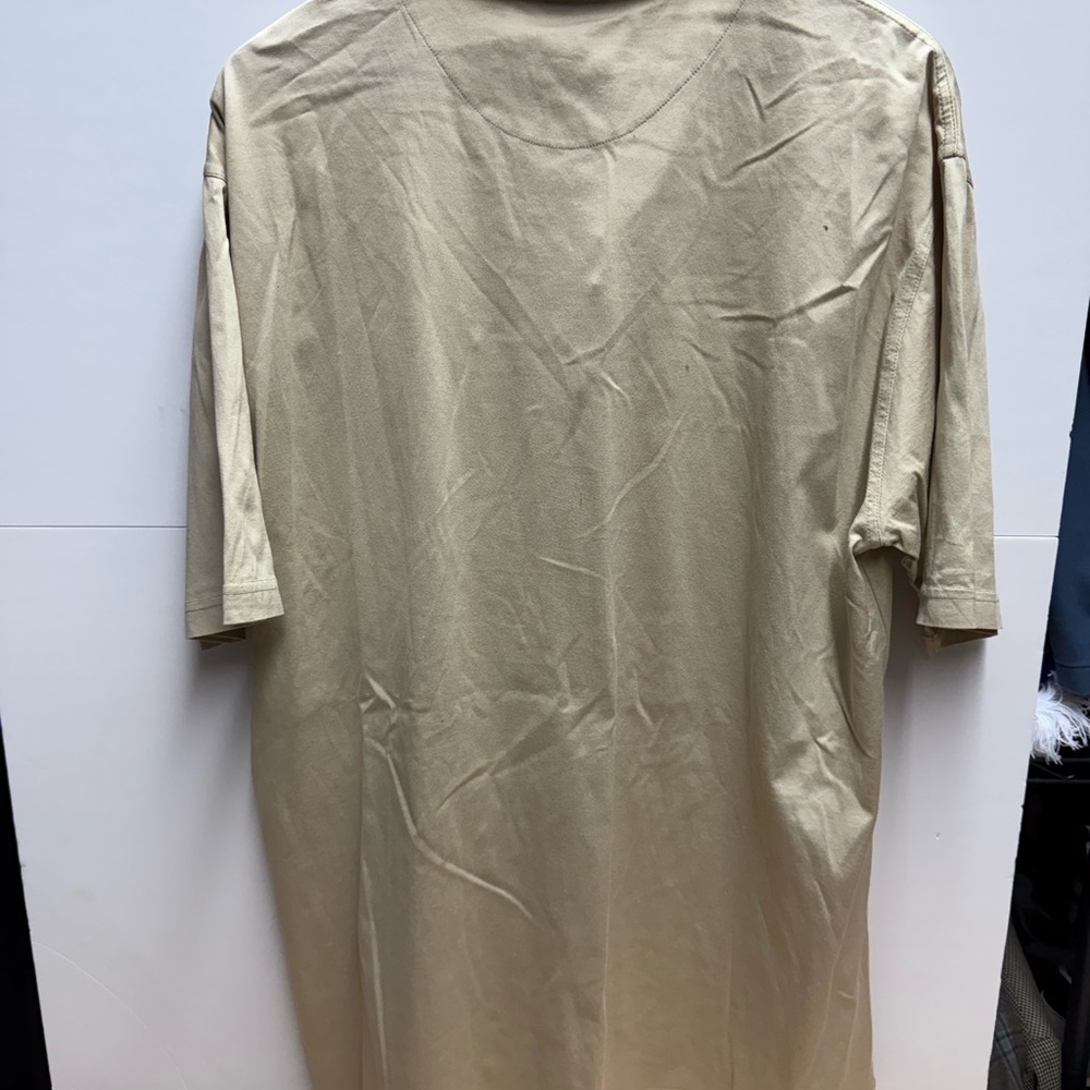 Men's Beige Polo Shirt - Picture 3 of 3